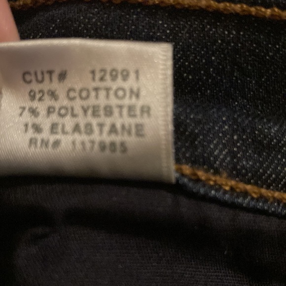 2 for $50 J BRAND Jeans “PURE” Skinny Leg Jeans Women’s Size 29 Dark Indigo Wash - Picture 13 of 13